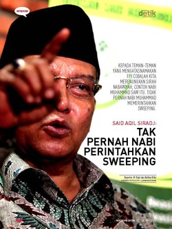 Said Aqil Siradj: Tak Pernah Nabi Perintahkan Sweeping