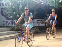 Naik Sepeda di Gili Trawangan, Santainya...