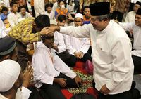 Presiden SBY Buka Bersama Anak Yatim