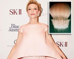 Cate Blanchett Diledek Pakai Baju Mirip Ubur-ubur