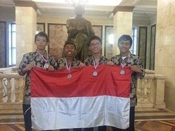 4 Siswa Indonesia Raih Medali Olimpiade Kimia di Rusia