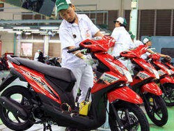 Jelang Lebaran, Spare Part Motor Honda Aman