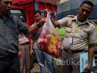 16 Ton Daging Ilegal Diamankan