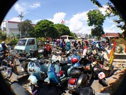 Pecinta Vespa di Indonesia Terbanyak Kedua Setelah Italia