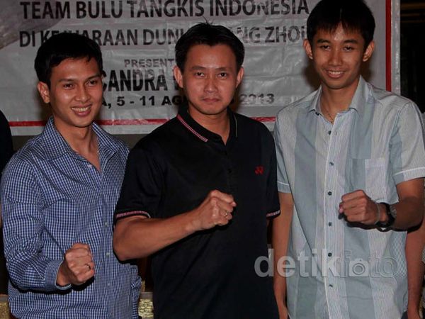 Candra Wijaya Semangati Atlet Muda