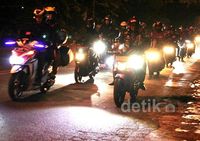 Komunitas Honda Berbagi dengan Anak Yatim