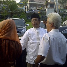 Bertemu Mahfud MD, Hari Sabarno Curhat Soal Lapas Sukamiskin