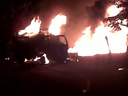 4,5 Jam Api Masih Berkobar di Lokasi Ledakan Pipa Pertamina di Tasikmalaya