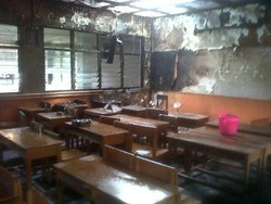 Usai Digunakan Belajar, Ruang Kelas SMA di Semarang Tiba-tiba Terbakar