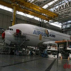 PT DI Pasok Komponen Tersulit dan Mahal untuk Pesawat Airbus 380