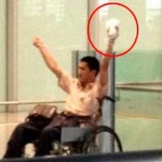 Ledakkan Bom di Bandara China, Pria Berkursi Roda Ditahan