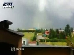 Detik-detik Tornado Terjang Italia