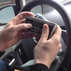 Diretas, Mobil Ini Disetir Kontroler Nintendo