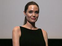 Woman in Black Angelina Jolie