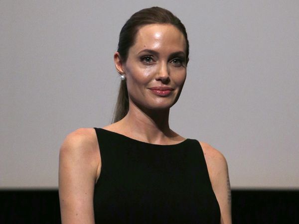 Woman in Black Angelina Jolie