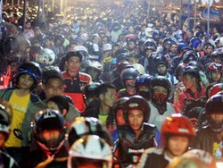 Pemudik Sepeda Motor Banyak Yang Tak Rasional
