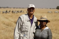 Mengintip Liburan Oprah di Afrika