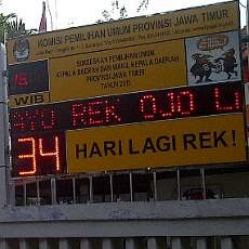 3 Komisioner Dinonaktifkan, Kantor KPU Jatim Sepi