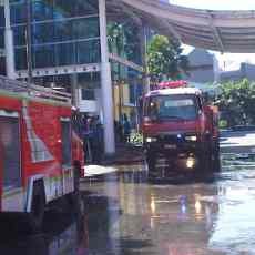 Resto Cushy Kitchen di Sutos Terbakar, Arus Lalin Dialihkan