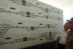 Kapolres Banyumas dan PT KAI Cek Kesiapan Jalur Kereta untuk Mudik