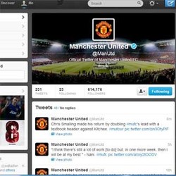 Lewat Twitter, MU Ingin Lebih Dekat dengan Fans