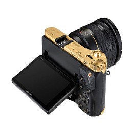 Samsung NX300 Gold Dibalut Emas 22 Karat