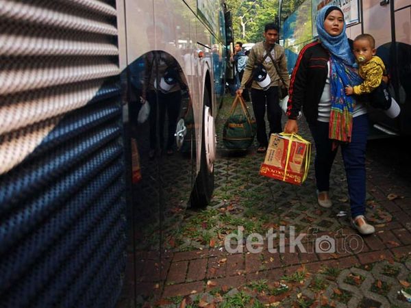 12.000 Orang Mudik Gratis Bareng Jasa Raharja