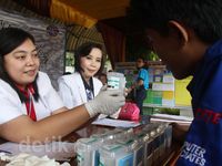 Supir Bus Jalani Tes Urine