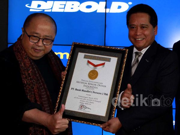 Bank Mandiri Raih Rekor MURI