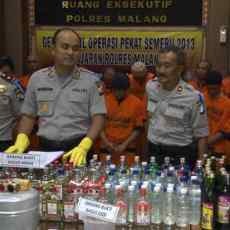 124 Pelaku Kriminal Dijerat Selama Operasi Pekat