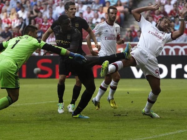 City-AC Milan Berakhir 5-3