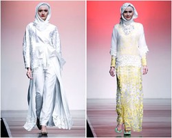 Hijab Style Guide: Baju Muslim Putih Untuk Lebaran dari Ronald V. Gaghana