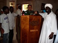 Kontingen Garuda XX-J Bantu Masjid di Kongo