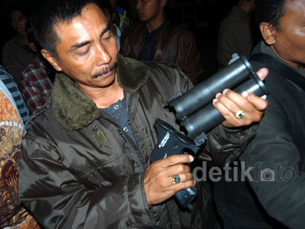 Puluhan Senjata Lontar Diamankan
