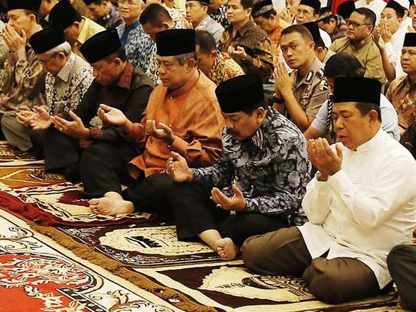 SBY Buka Puasa Bersama Ulama di Surabaya