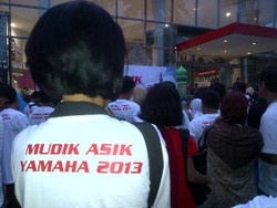 Yamaha Ajak 3.600 Pemotor Mudik Bareng