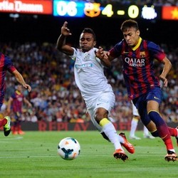 Barcelona Pesta Delapan Gol