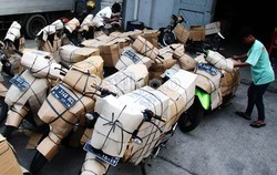 Tujuan Kereta Angkutan Motor Pemudik, Solo dan Semarang