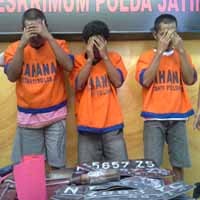 3 Bandit Spesialis Pembobolan Rumah Diringkus Polisi, 4 Buron