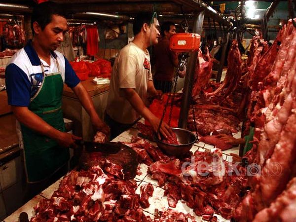 Harga Daging Tembus Rp 120 Ribu