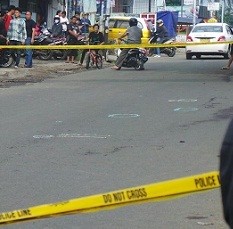 TKP Penembakan Aiptu Dwiyatna Dipasang Garis Polisi, Lalin Dialihkan