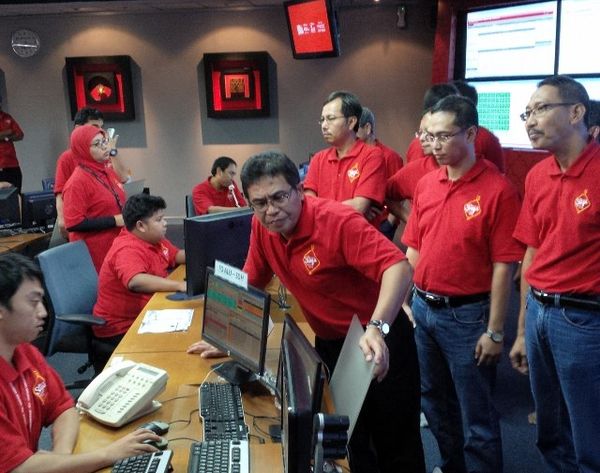 Memantau Trafik Lebaran dari NOC Telkomsel