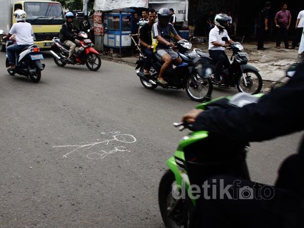 Usai Olah TKP, Jalan Otista Kembali Dibuka