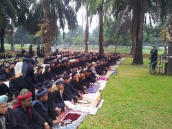  Jamaah An-Nadzir di Gowa Lebaran Hari Ini 
