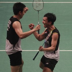 Linda Tersingkir, Ahsan/Hendra Kalahkan Kido/Alvent