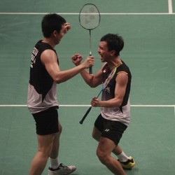 Menang Mudah, Ahsan Mengaku Masih Adaptasi Lapangan