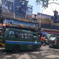 Lalin di Kawasan Wisata Bandung Padat, Plat B Mendominasi