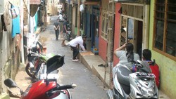 Banjir di Kampung Pulo Sudah Surut