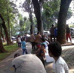 Ingin Berlebaran, Puluhan Orang Datangi Rumah Jokowi