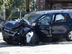 Ribut Masalah Uang, Istri Tabrak Suami